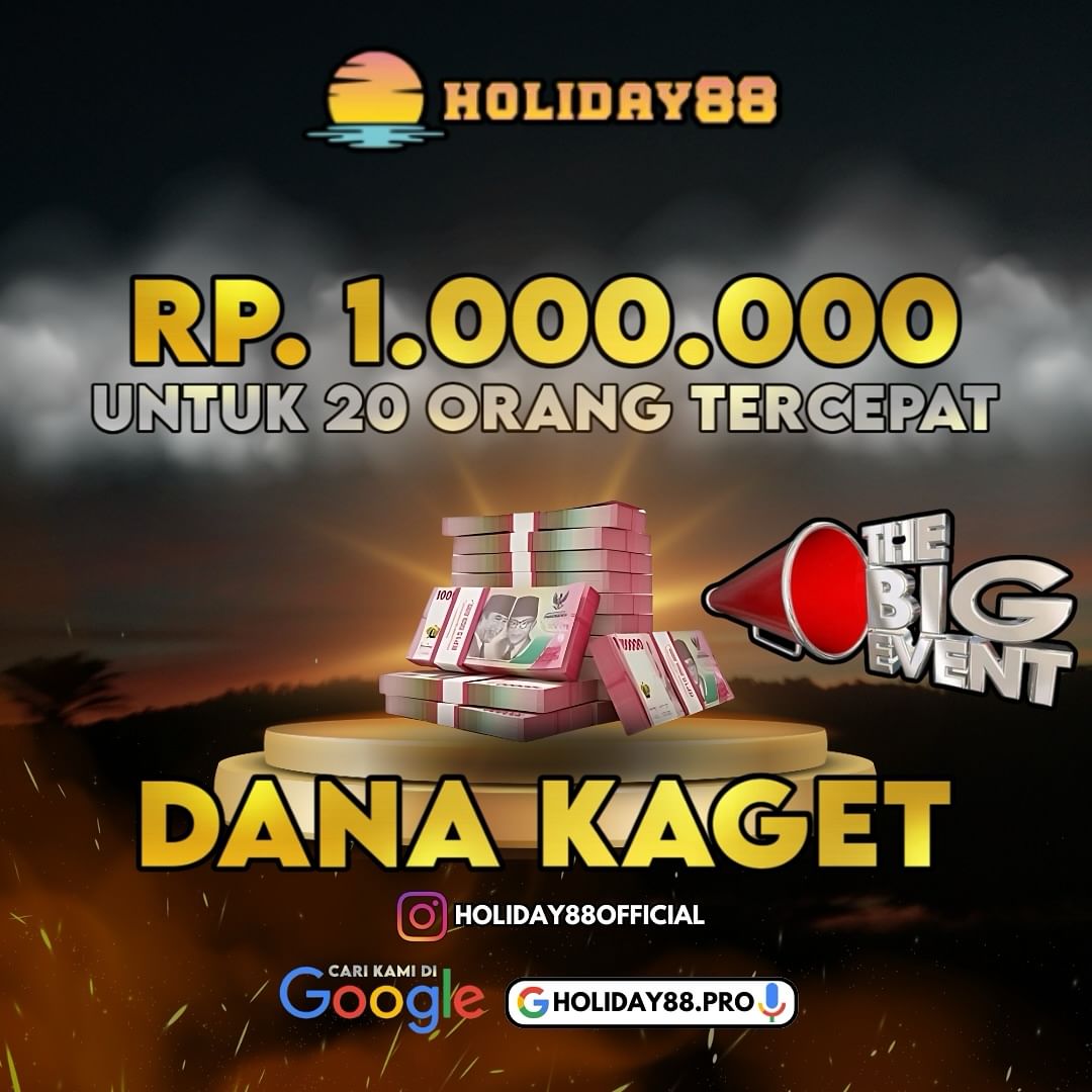 HOLIDAY88>Jaminan Kemenangan 100% di Setiap Permainan.